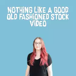 Nothing like a good old fashioned stock video meme