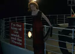 I'm the king of the world... and the Titanic meme