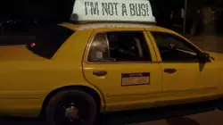 I'm not a bus! meme
