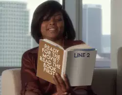 Ready for the movie? Read the book first meme
