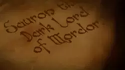 Sauron the Dark Lord of Mordor. meme