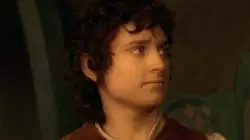 Frodo Baggins curls up with a good book meme