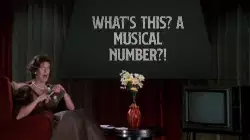 What's this? A musical number?! meme