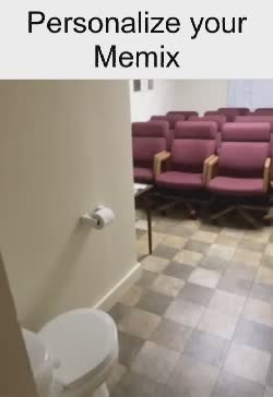 A Toilet Seat In Classroom 