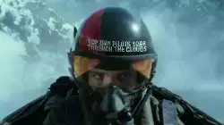 Top Gun pilots soar through the clouds meme