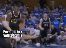Towel Boy Runs Down Basketball Court 