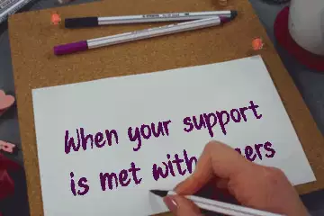 When your support is met with cheers meme