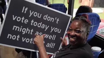 If you don't vote today you might as well not vote at all! meme