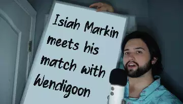 Isiah Markin meets his match with Wendigoon meme
