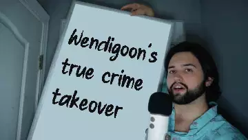 Wendigoon's true crime takeover meme