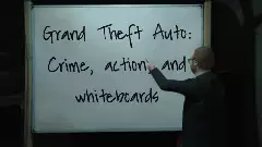 Grand Theft Auto: Crime, action, and whiteboards meme