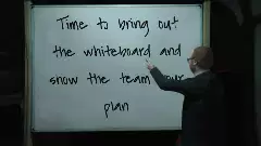 Time to bring out the whiteboard and show the team your plan meme