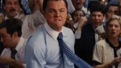 Leo Dicaprio Cheers In Office 
