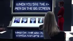 When you see the X-Men on the big screen meme