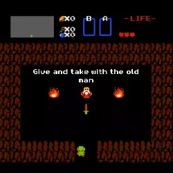 Give and take with the old man meme
