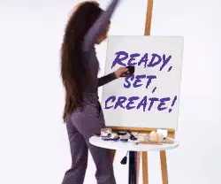 Ready, set, create! meme