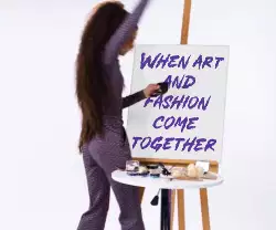 When art and fashion come together meme