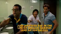Just another day in the life of Imraan Qureshi and Arjun Saluja meme