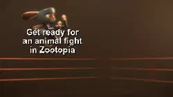 Get ready for an animal fight in Zootopia meme