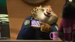 Officer Clawhauser: Whoops! meme