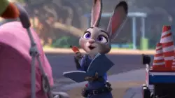 Judy Hopps: Keeping it serious and friendly in Zootopia meme